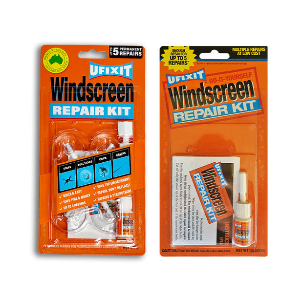 Windscreen Repair Kit & Refill Kit Bundle