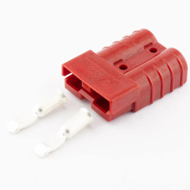 Anderson Plug 2 Way RED 50 Amp 6AWG Contacts